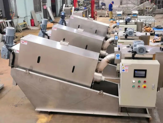 الفولاذ المقاوم للصدأ التلقائي لولبية الصحافة آلة نزح المياه