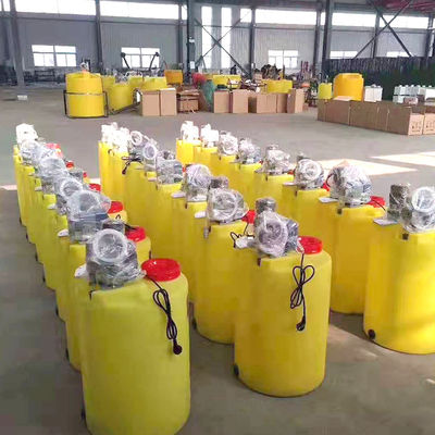 جهاز الجرعات الأوتوماتيكي لمعالجة مياه الصرف الصحي خلط باك / بام بولي ألمنيوم كلوريد