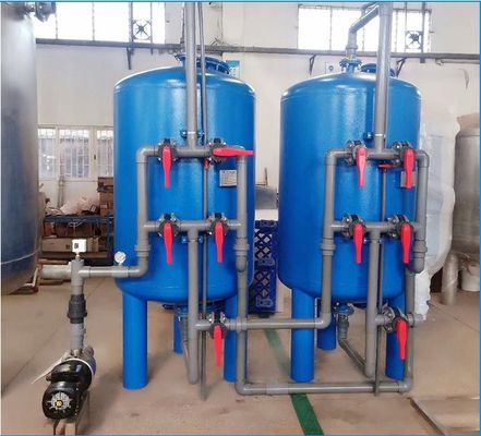 الكربون الصلب الكربون المنشط SS304 تصفية الوسائط المتعددة معالجة المياه المعالجة