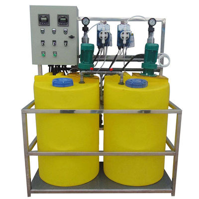 1000L / H PE Pac Pam Flocculant آلة الجرعات الأوتوماتيكية بطيئة الإذابة