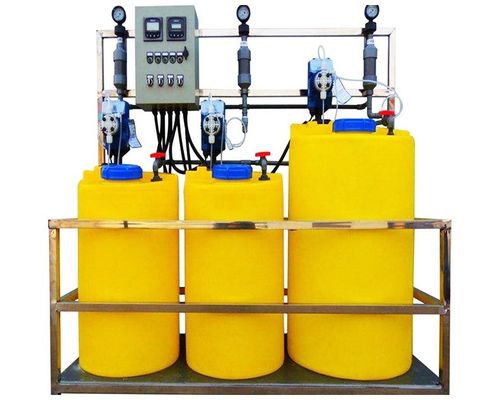 1000L / H PE Pac Pam Flocculant آلة الجرعات الأوتوماتيكية بطيئة الإذابة