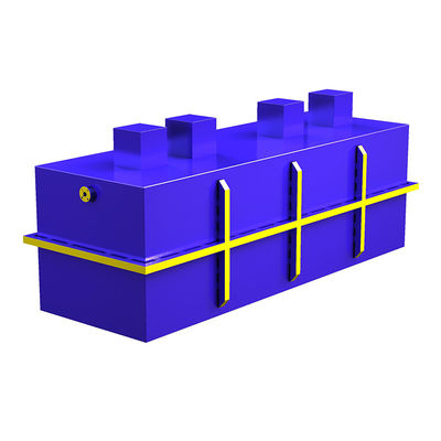 الكربون الصلب المدفون MBR الشامل معدات معالجة مياه الصرف الصحي مستشفى المحلي 10m3 / ساعة