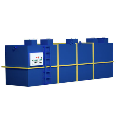 الكربون الصلب المدفون MBR الشامل معدات معالجة مياه الصرف الصحي مستشفى المحلي 10m3 / ساعة