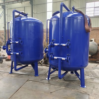 رمل الكوارتز الضحلة فلتر الكربون الفولاذ المقاوم للصدأ الغسيل العكسي التلقائي