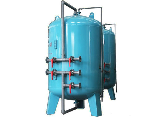 304 الفولاذ المقاوم للصدأ فلتر الكربون المنشط معدات معالجة مياه الصرف الصحي الصناعية 2T / ساعة