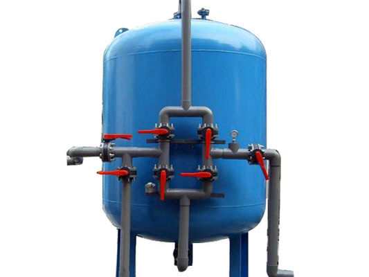 304 الفولاذ المقاوم للصدأ فلتر الكربون المنشط معدات معالجة مياه الصرف الصحي الصناعية 2T / ساعة