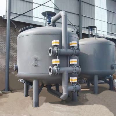 304 الفولاذ المقاوم للصدأ فلتر الكربون المنشط معدات معالجة مياه الصرف الصحي الصناعية 2T / ساعة