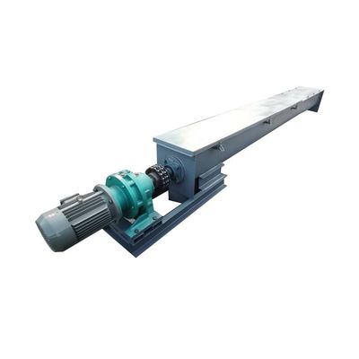 2m3 / H الكربون الصلب برغي ناقل الفحم رماد الحبوب شافتليس نظام ناقل لولبي