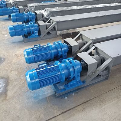 3m3 / ساعة U نوع الكربون الصلب رمح ناقل برغي تغذية الحمأة رمح ناقل حلزوني