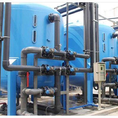 30m3 / H الكربون الصلب فلتر الكربون المنشط نهر المياه الجوفية الضحلة مرشح الوسائط المتعددة