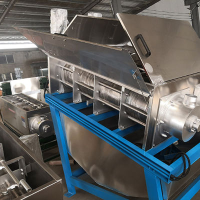 50m3 / H برغي الصحافة الحمأة آلة نزح المياه لمصنع كيميائي