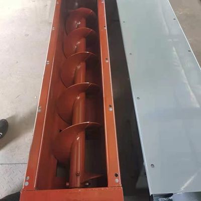 الكربون الصلب الحمأة برغي ناقل مسحوق جاف الصناعية دوامة النقل