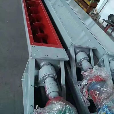 الكربون الصلب الحمأة برغي ناقل مسحوق جاف الصناعية دوامة النقل