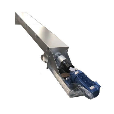 الكربون الصلب الحمأة برغي ناقل مسحوق جاف الصناعية دوامة النقل