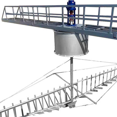 الفولاذ المقاوم للصدأ المعلقة محرك مركزي مكشطة الطين محطة معالجة مياه الصرف الصحي البلدية