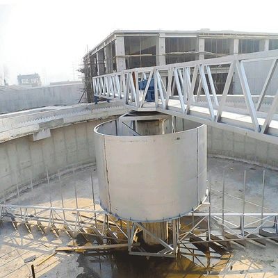 الفولاذ المقاوم للصدأ المعلقة محرك مركزي مكشطة الطين محطة معالجة مياه الصرف الصحي البلدية