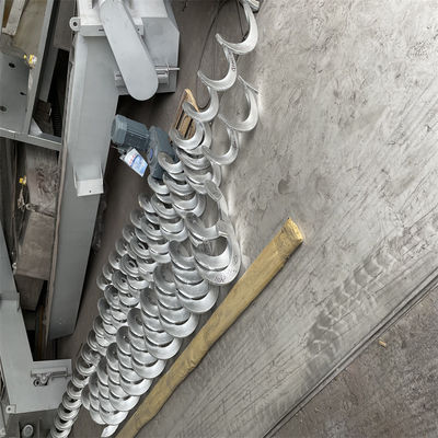 محطة معالجة مياه الصرف الصحي معدات نقل بقايا شبكة ناقل لولبية شافتلس