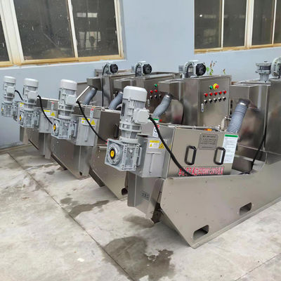 آلة تجفيف الحمأة من سماد الخنازير والدجاج المتكاملة