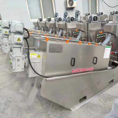 آلة تجفيف الحمأة من سماد الخنازير والدجاج المتكاملة