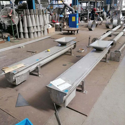 ناقل برغي من النوع U لحبوب خام الأسمنت الحمأة