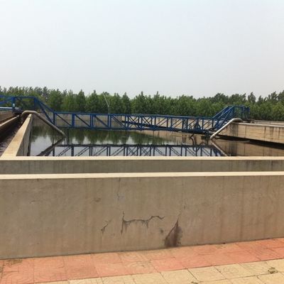 مكشطة طين متنقلة من الفولاذ المقاوم للصدأ أفقية لمعالجة مياه الصرف الصحي