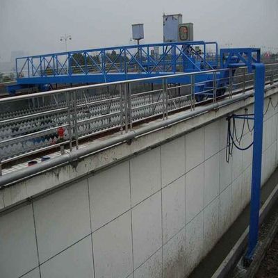 مكشطة طين متنقلة من الفولاذ المقاوم للصدأ أفقية لمعالجة مياه الصرف الصحي