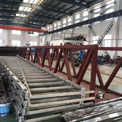 مكشطة طين متنقلة من الفولاذ المقاوم للصدأ أفقية لمعالجة مياه الصرف الصحي