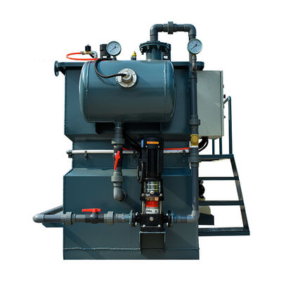 100m3 الكربون الصلب الذائب بخار التعويم آلة معالجة مياه الصرف الصحي المحلية