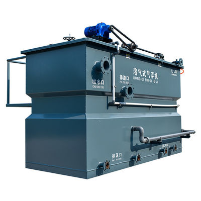 100m3 الكربون الصلب الذائب بخار التعويم آلة معالجة مياه الصرف الصحي المحلية