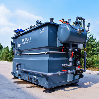 100m3 الكربون الصلب الذائب بخار التعويم آلة معالجة مياه الصرف الصحي المحلية