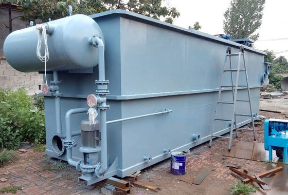 10m3 التدفق الأفقي المذاب الهواء تعويم إزالة الكتل المعلقة