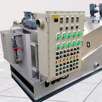 برغي زراعي بضغط الحمأة آلة نزح المياه من الفولاذ المقاوم للصدأ