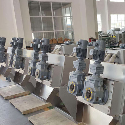 برغي زراعي بضغط الحمأة آلة نزح المياه من الفولاذ المقاوم للصدأ