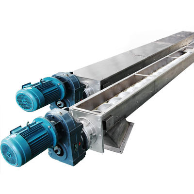 304 الفولاذ المقاوم للصدأ الزراعية ناقل برغي الكربون الصلب شافتلس المغذية