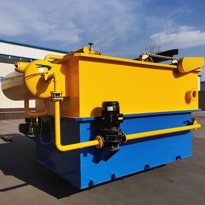 70m3 304SS آلة التعويم بالهواء المذاب إزالة المجاري الصناعية المعلقة