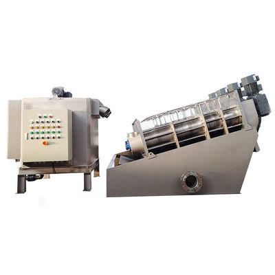 برغي الحمأة المحمول المتراكم آلة نزح المياه التلقائي برغي الصحافة