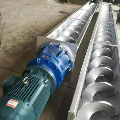 الفولاذ المقاوم للصدأ شافتلس بيليه برغي ناقل أسمنت حلزوني اوجير