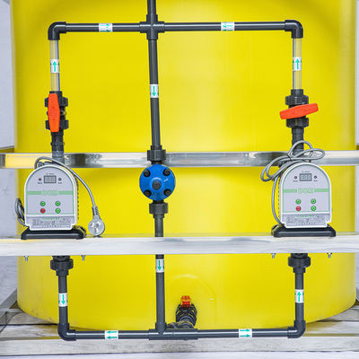 نظام الجرعات الأوتوماتيكي PAC / PAM متكامل لإذابة الجرعات والتحريك