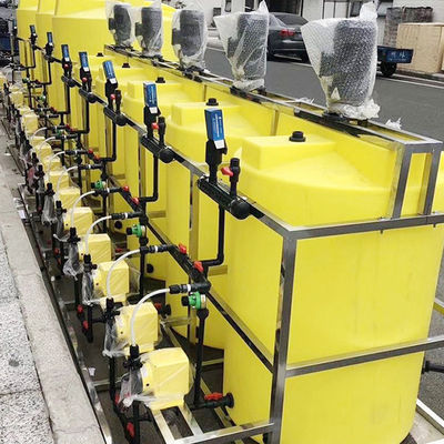 معدات الجرعات الأوتوماتيكية المتكاملة لمقياس معالجة المياه مثبط Flocculant