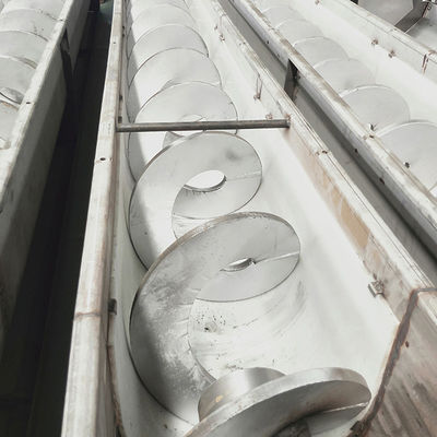 304 الفولاذ المقاوم للصدأ على شكل U آلة ناقل برغي بدون شعاع بطول 1 ~ 20 م