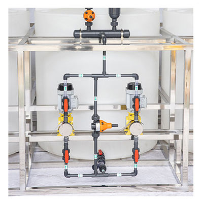 4500L / H آلة الجرعات الأوتوماتيكية الكاملة إذابة الخلط