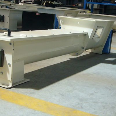 1-40m ناقل برغي بدون رمح أووجير ناقل لولبي لنقل حمأة نفايات النفط