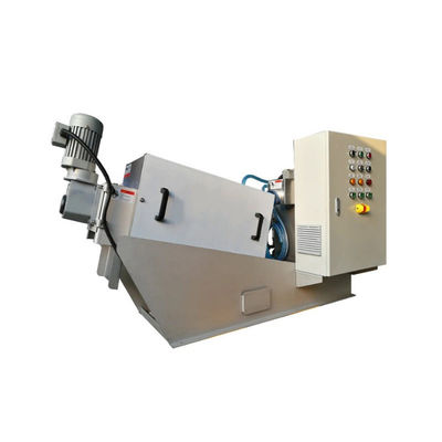 SS304 / 316 برغي الصحافة الحمأة آلة نزح المياه 2.25kw التشغيل التلقائي