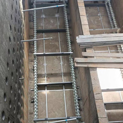 PLC التحكم غير المعدني مكشطة الحمأة نظام سلسلة لوحة مكشطة الخبث 1-18m