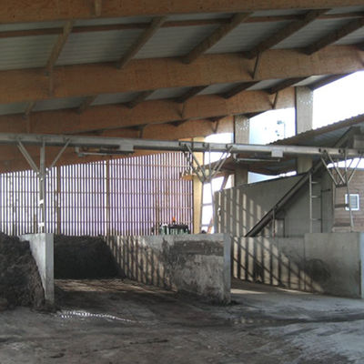 30t / H المحمولة يميل Ss برغي ناقل U الأخدود الحمأة برغي الحزام الناقل