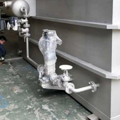 آلة تعويم الهواء المذاب بالكربون الصلب 100T / D لنظام تنقية مياه الصرف الصحي