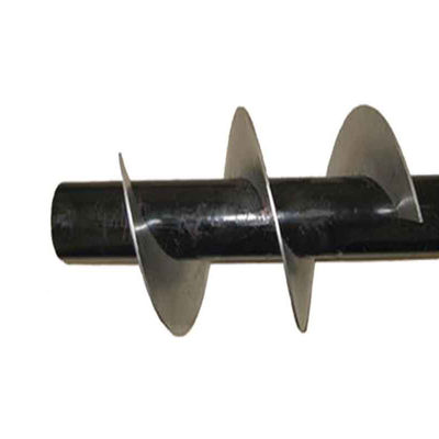 5t / H SS316 Mud Auger Shaftless برغي سير ناقل لصباغة معالجة مياه الصرف الصحي