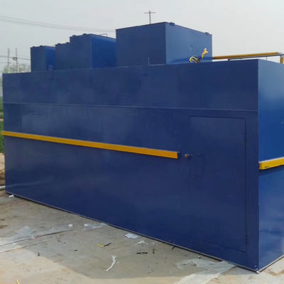 SS304 MBR MBBR آلات معالجة مياه الصرف الصناعي 100m3 / D صديقة للبيئة