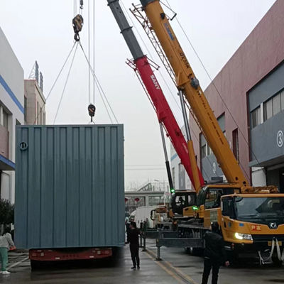 500m3 / D 304SS Mbr نظام تكامل معدات معالجة مياه الصرف الصحي حسب الطلب