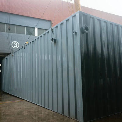 500m3 / D 304SS Mbr نظام تكامل معدات معالجة مياه الصرف الصحي حسب الطلب